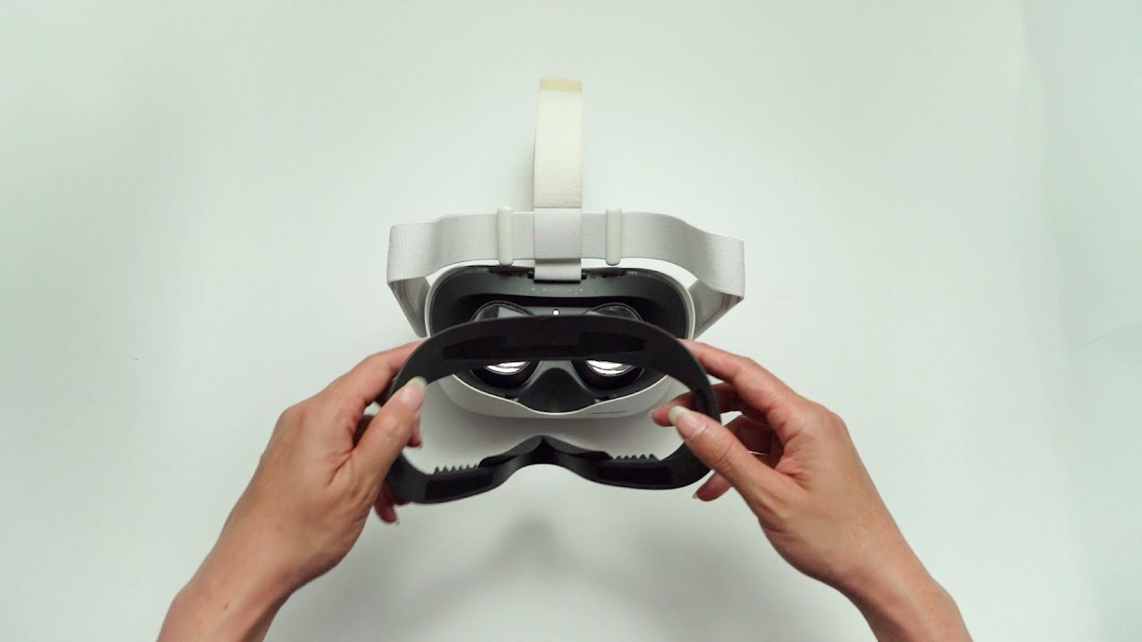 How to install the Fitness Facial Interface and Foam Set for Meta/Oculus Quest 2