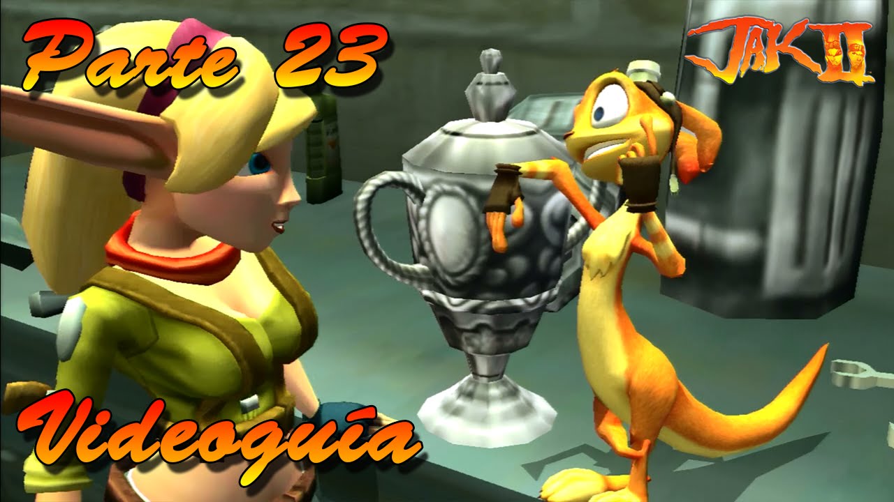 Jak II El Renegado HD Videoguía Parte 23: Daxter a la carrera