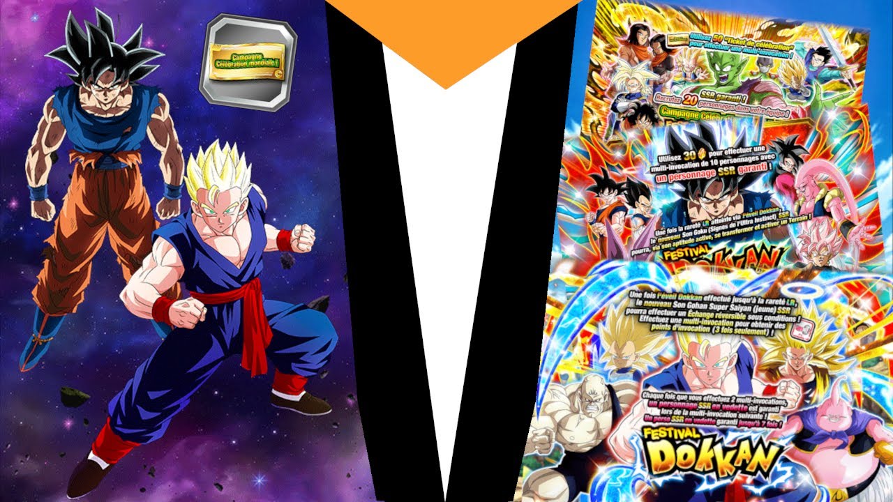 Dokkan - *Old* Invocation Tanabata 2024 + Gohan INT 10ans