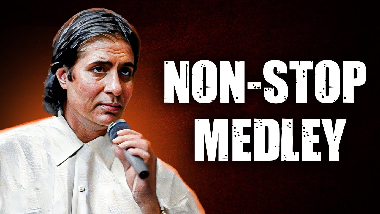 Amitabh Bachchan Sings Non-Stop Medley Of Hit Songs | Live On Stage Performance
