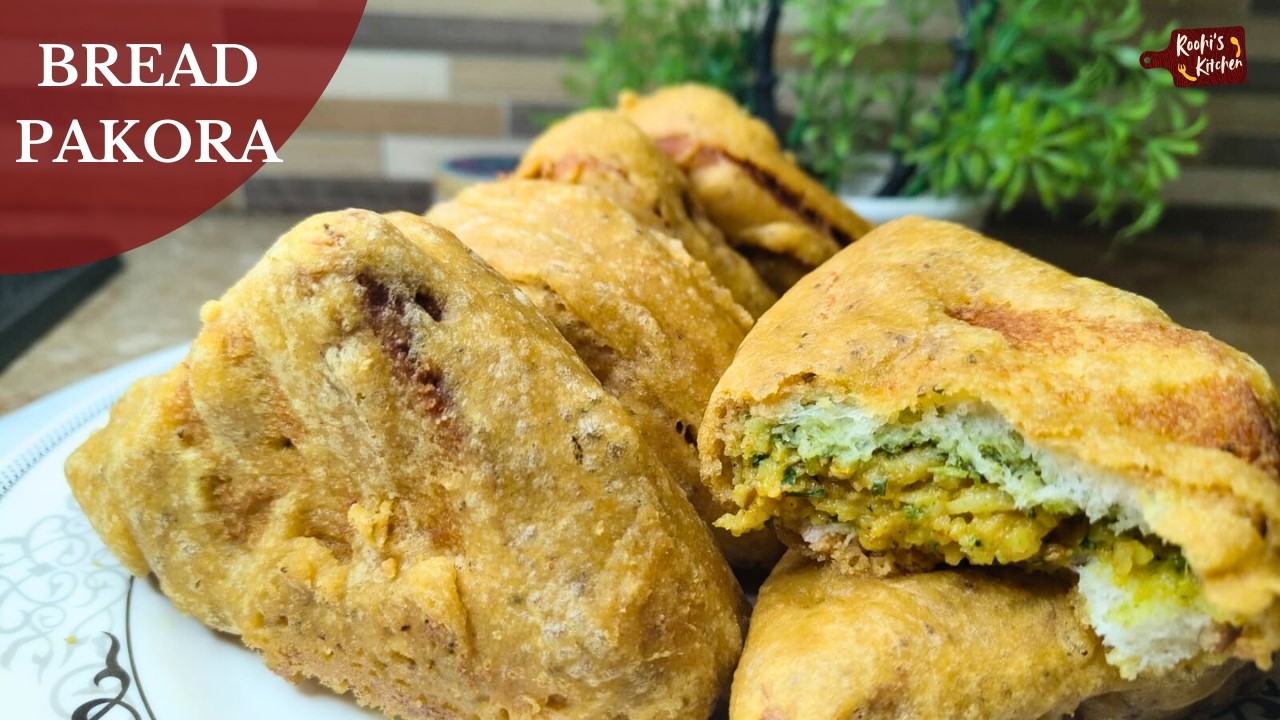 Crispy Stuffed Bread Pakora Recipe | Aloo Bread Pakora #breadpakorarecipe #iftarspecial #trending