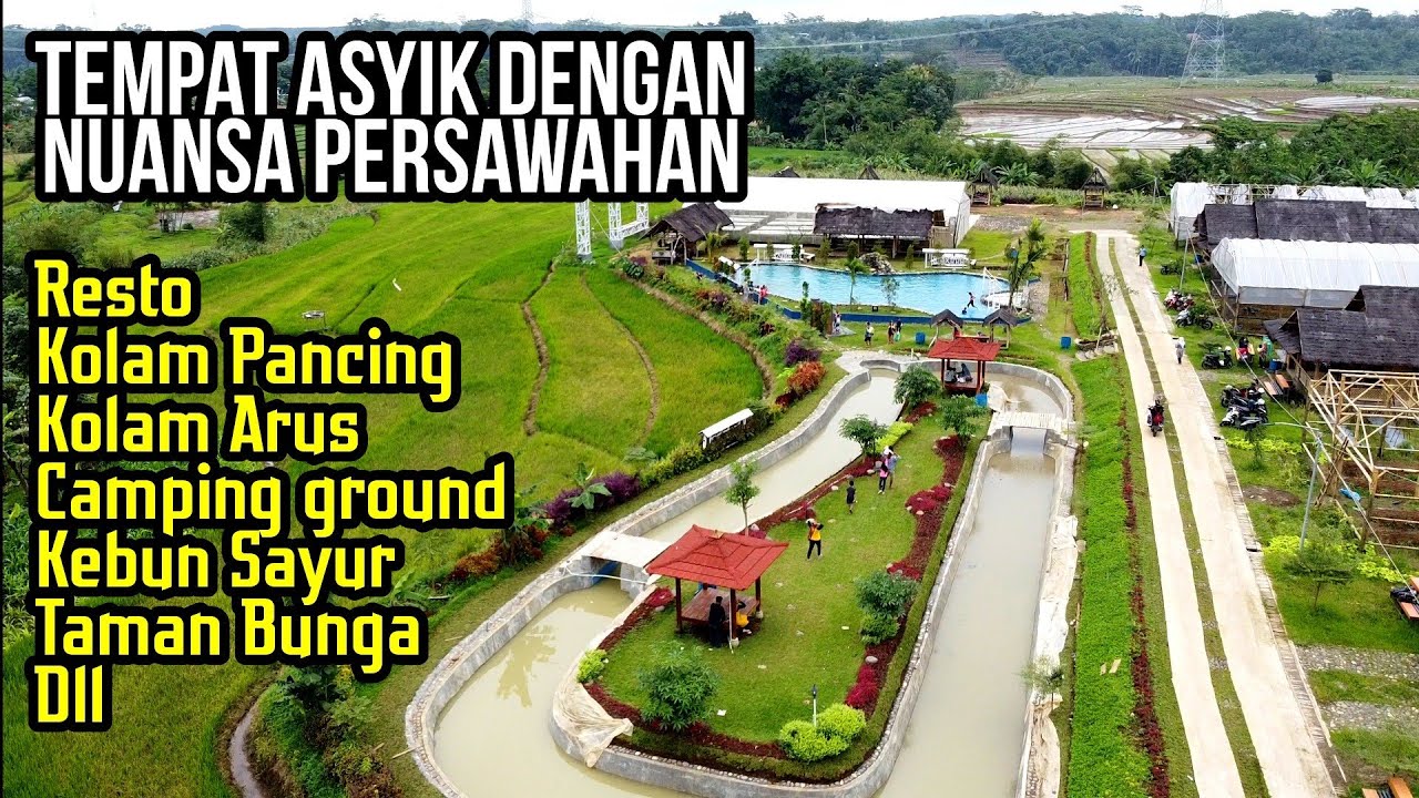 Kampung Tepi Sawah, Tempat Wisata  Keluarga Baru Di Kabupaten Kendal