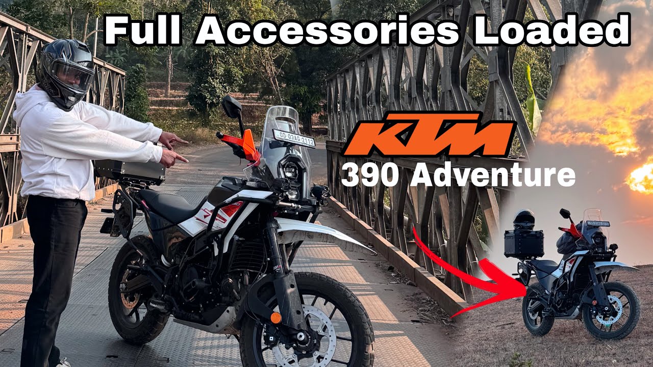New KTM 390 Adventure Full Accessories Loaded 😍 | Delivery Ke Baad Bike Ka Full Transformation