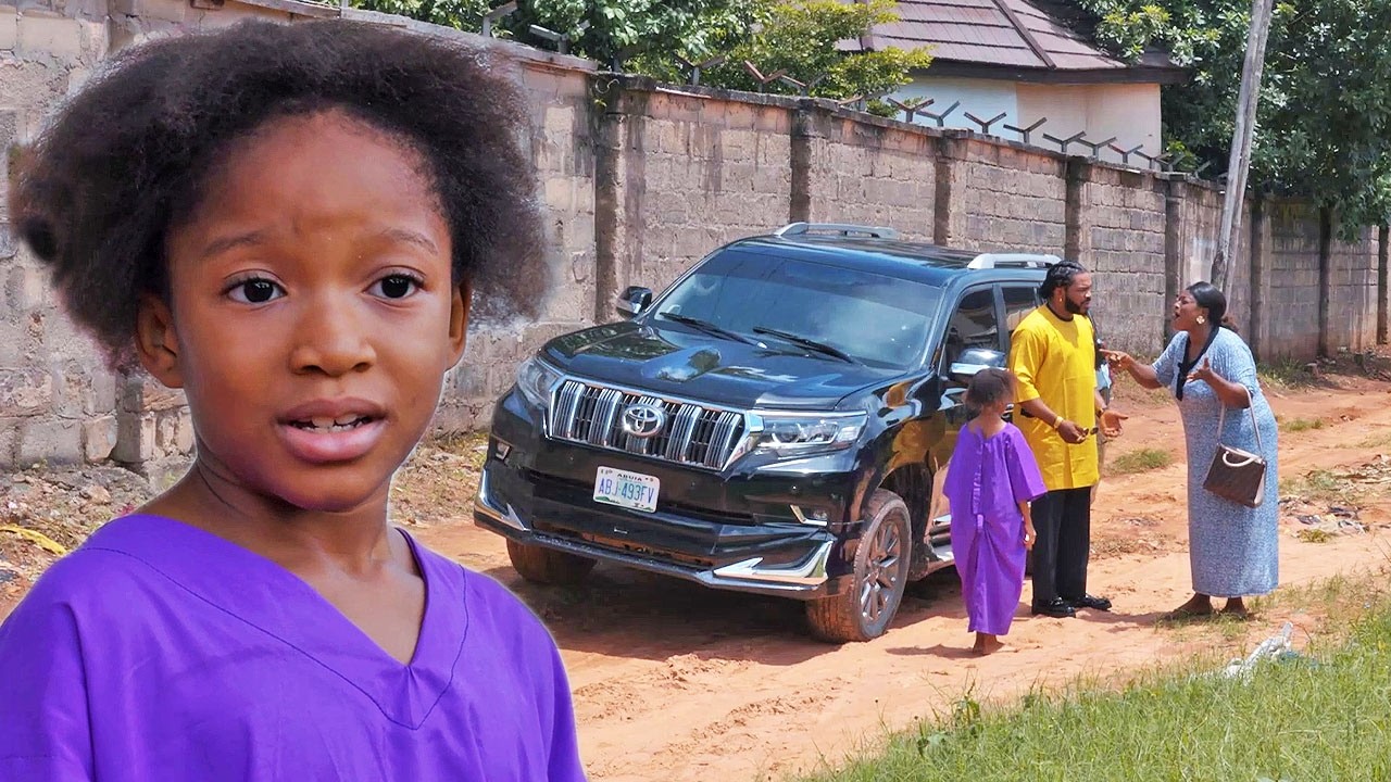 Touching Story Of How A Powerful Little Child Saved Her Father From An Evil Aunty-African Movies 