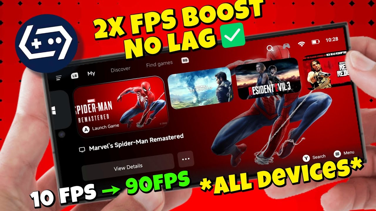 GameHub 5.3.3 Настройки экстремального режима — удвойте FPS на Android!