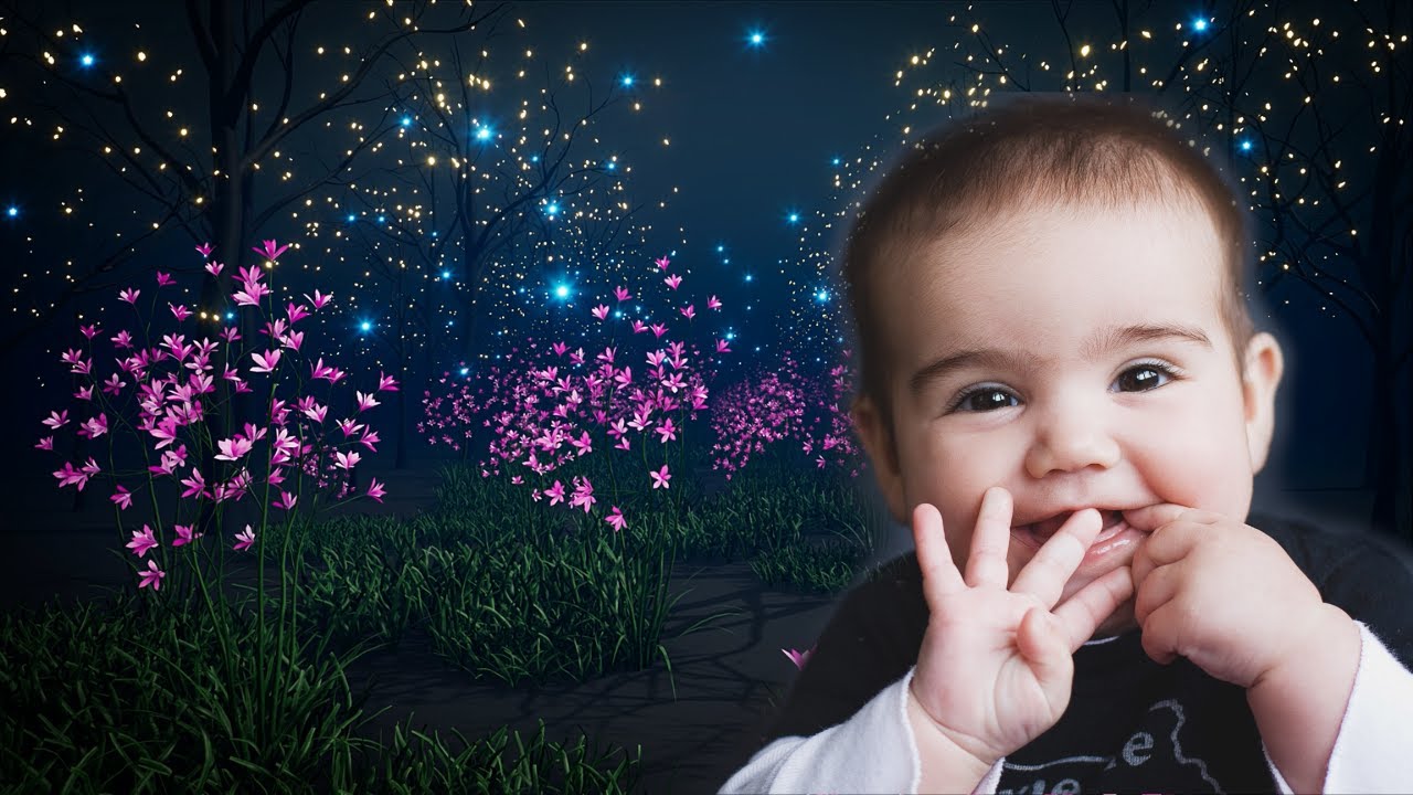 расслабляющая музыка для детей для сна, пианино для детей + шум воды + шум ветра + пение птиц