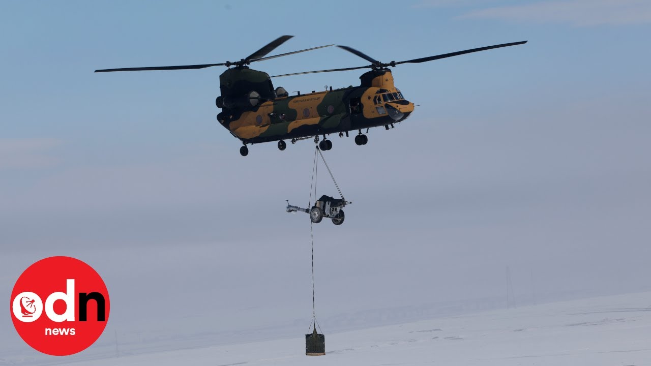 Chinooks deployed after flooding in Lincolnshire