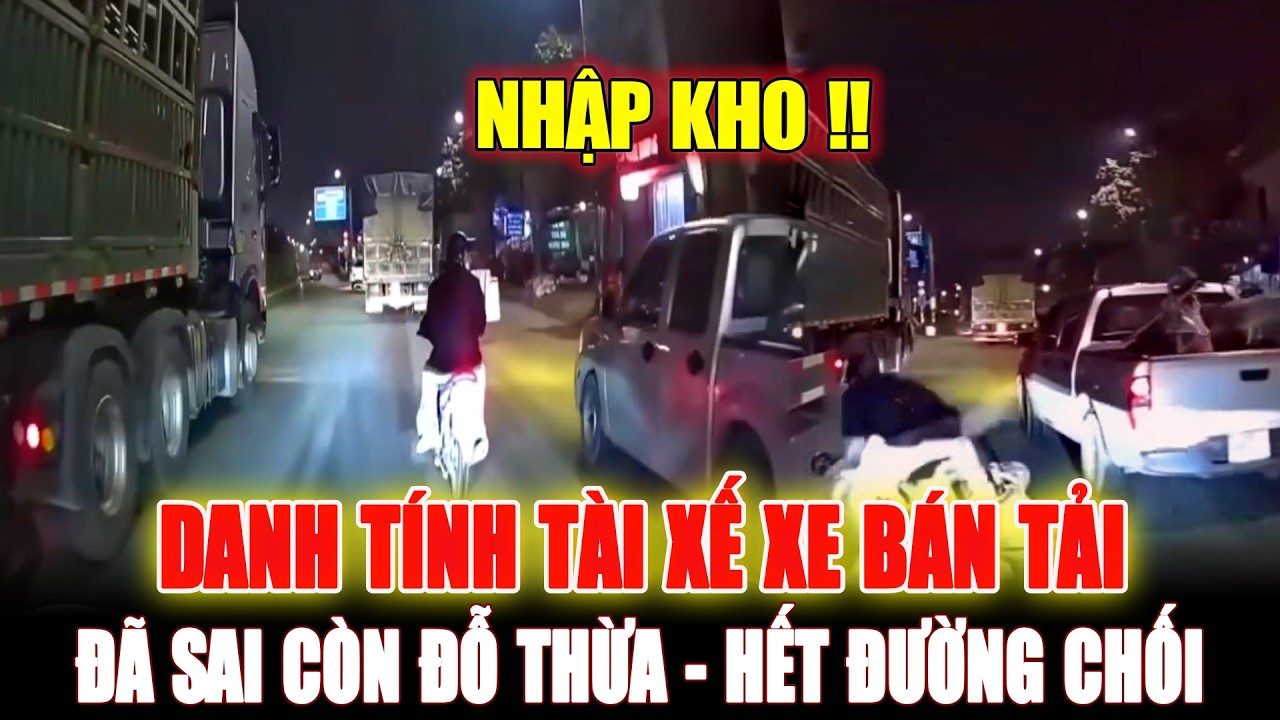 Phương Ba Sáu: Truy Tìm Tài Xế Xe Bán Tải Ép Ngã Xe Máy Trên Vành Đai 3 Hà Nội Đang Gây Bão MXH