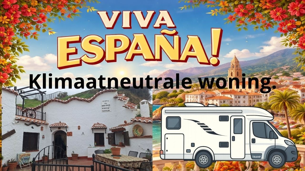 #081 - 26 Overwinteren Spanje. Grotwoningen, zand, en stad.