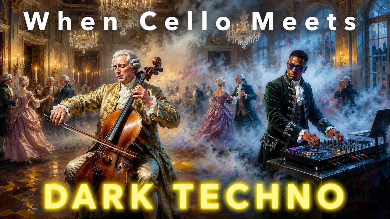 Dark Neoclassical Cello I When Cello Meets Dark Techno I Deep Focus & Work Mix