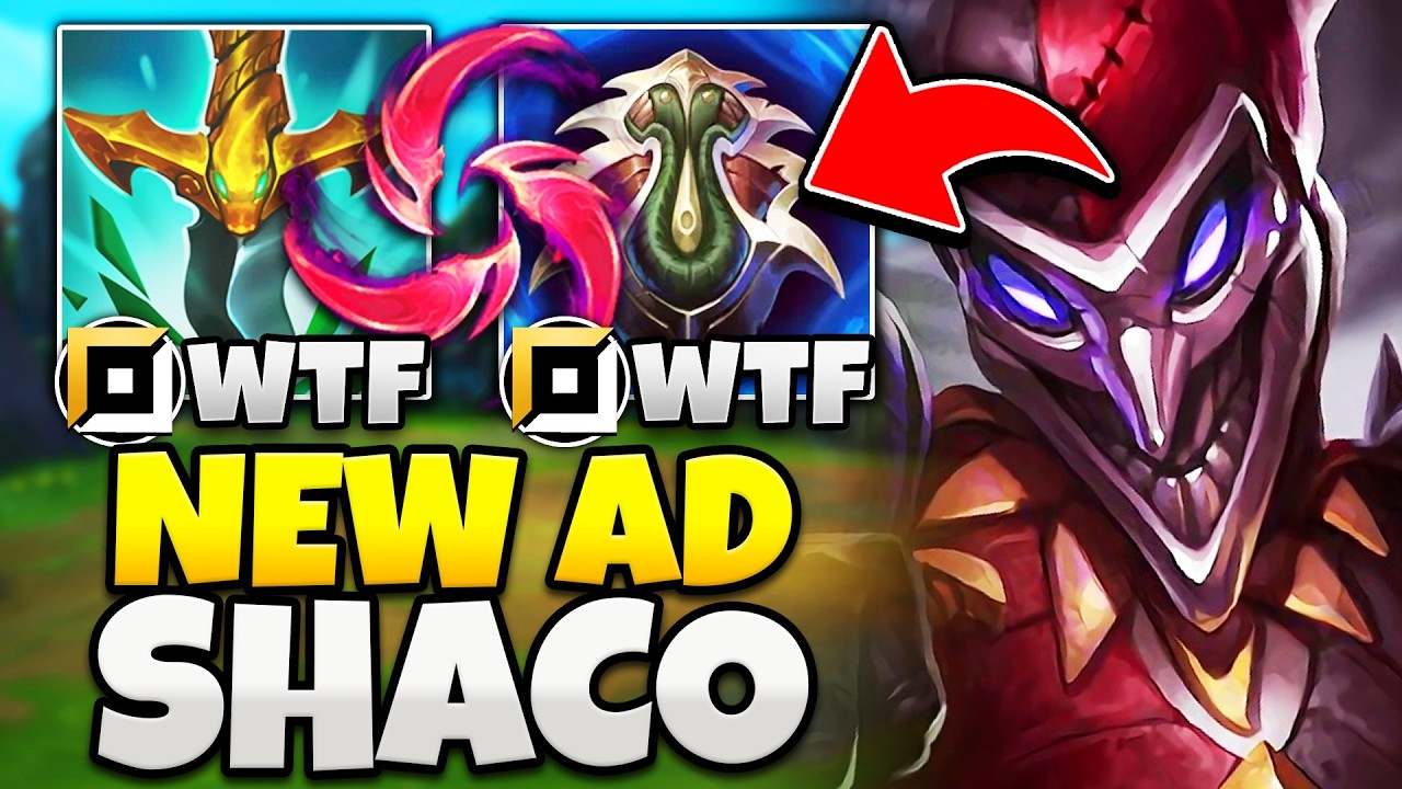 I INVENTED AN AD SHACO TOP LANE BUILD... AND IT ACTUALLY WORKS!