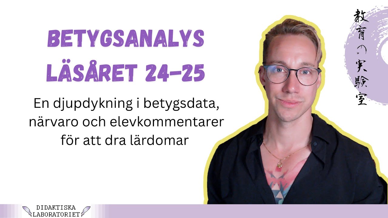 Betygsanalys läsåret 24-25
