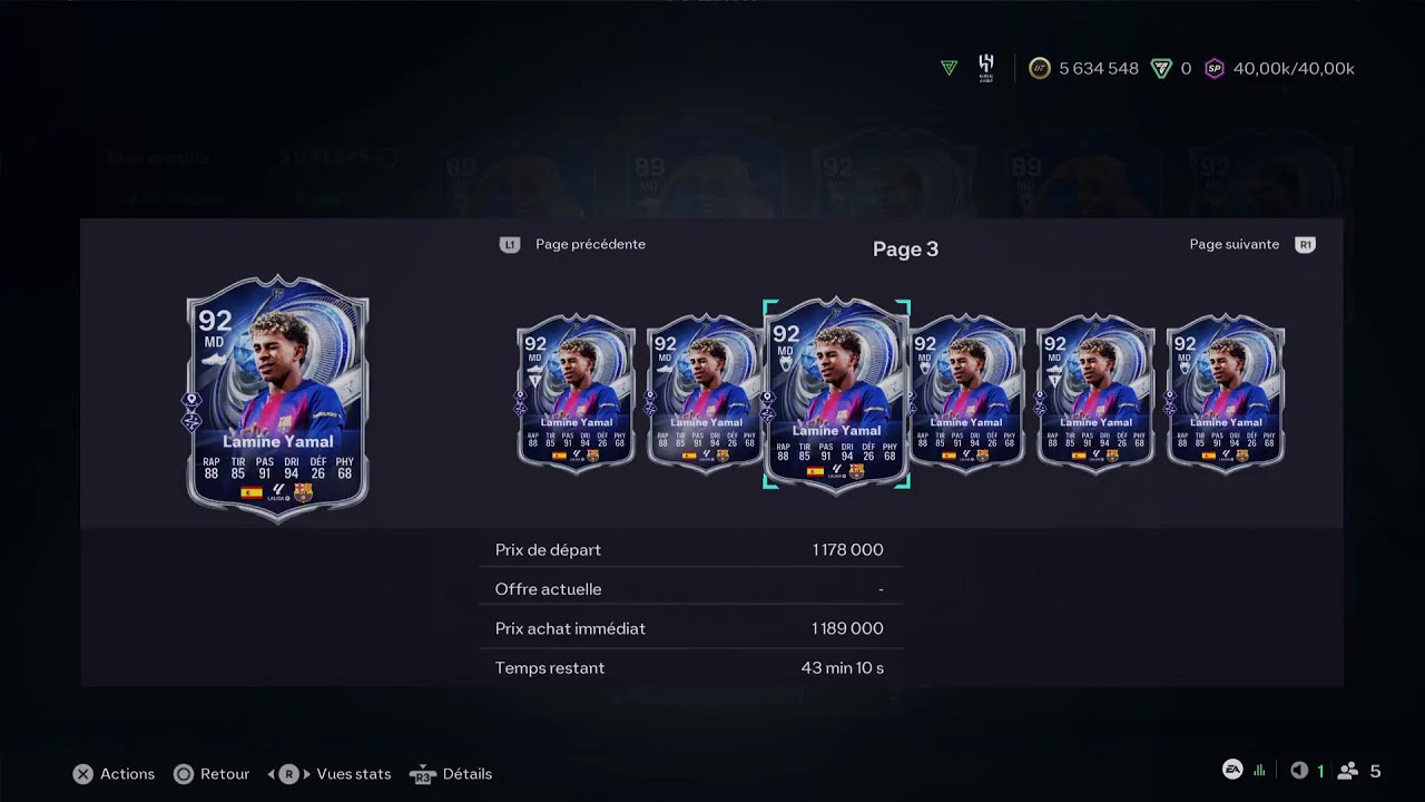 Full toty dembele vendable Merci EA 12 eme homme/ femme & mentions honorable