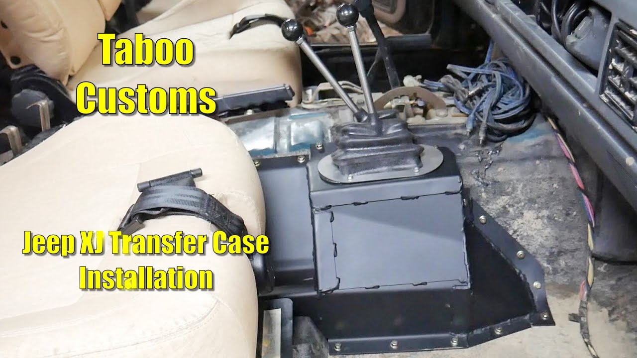 Установка раздаточной коробки Dana 300 на Jeep Cherokee XJ
