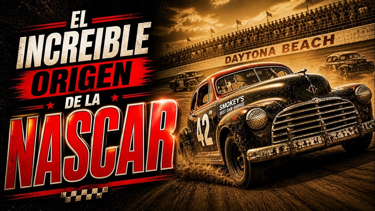 &iquest;Conoces la INCREIBLE historia del nacimiento de la NASCAR?