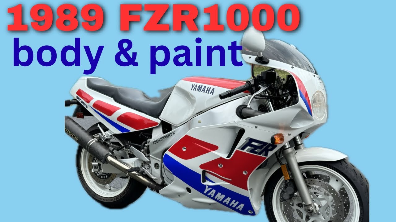 Yamaha FZR1000 1989 года выпуска, новая, как новая.