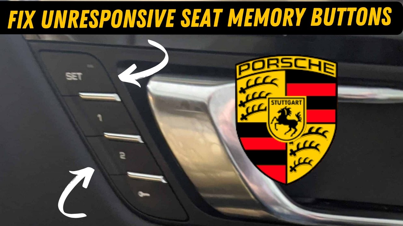 Reset Your Porsche's Seat Memory in Minutes with This ONE Simple Trick