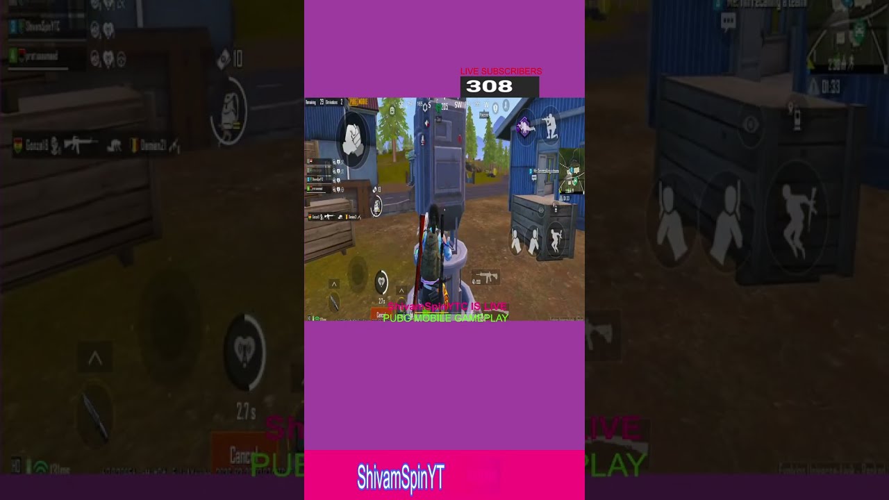 PUBG MOBILE | ShivamSpinYTC IS LIVE | FULL RUSH GAMEPLAY