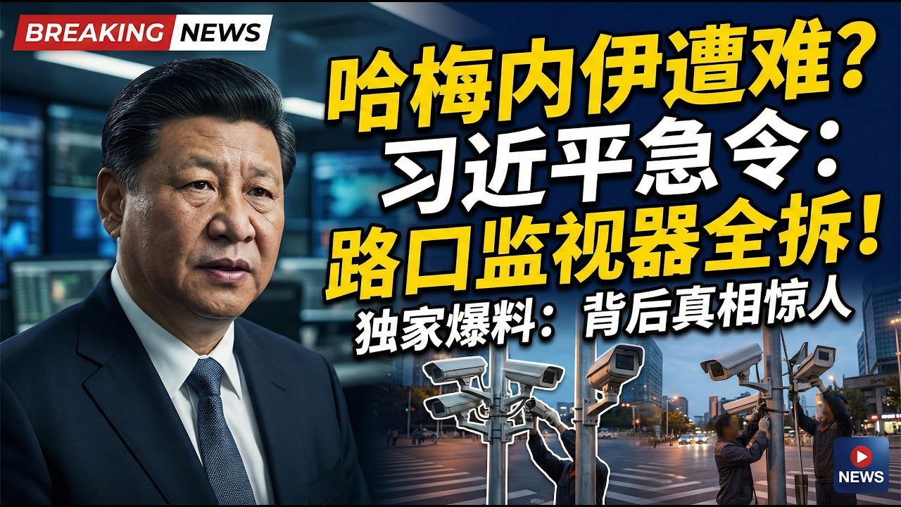哈梅内伊被斩首！习近平恐下令路口监视器全拆