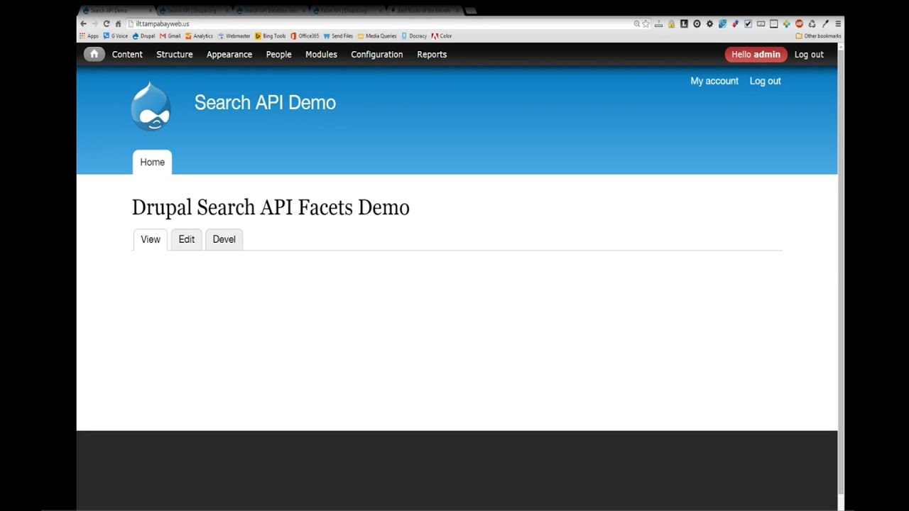 Creating a Faceted Search View in Drupal using the Search API Modules