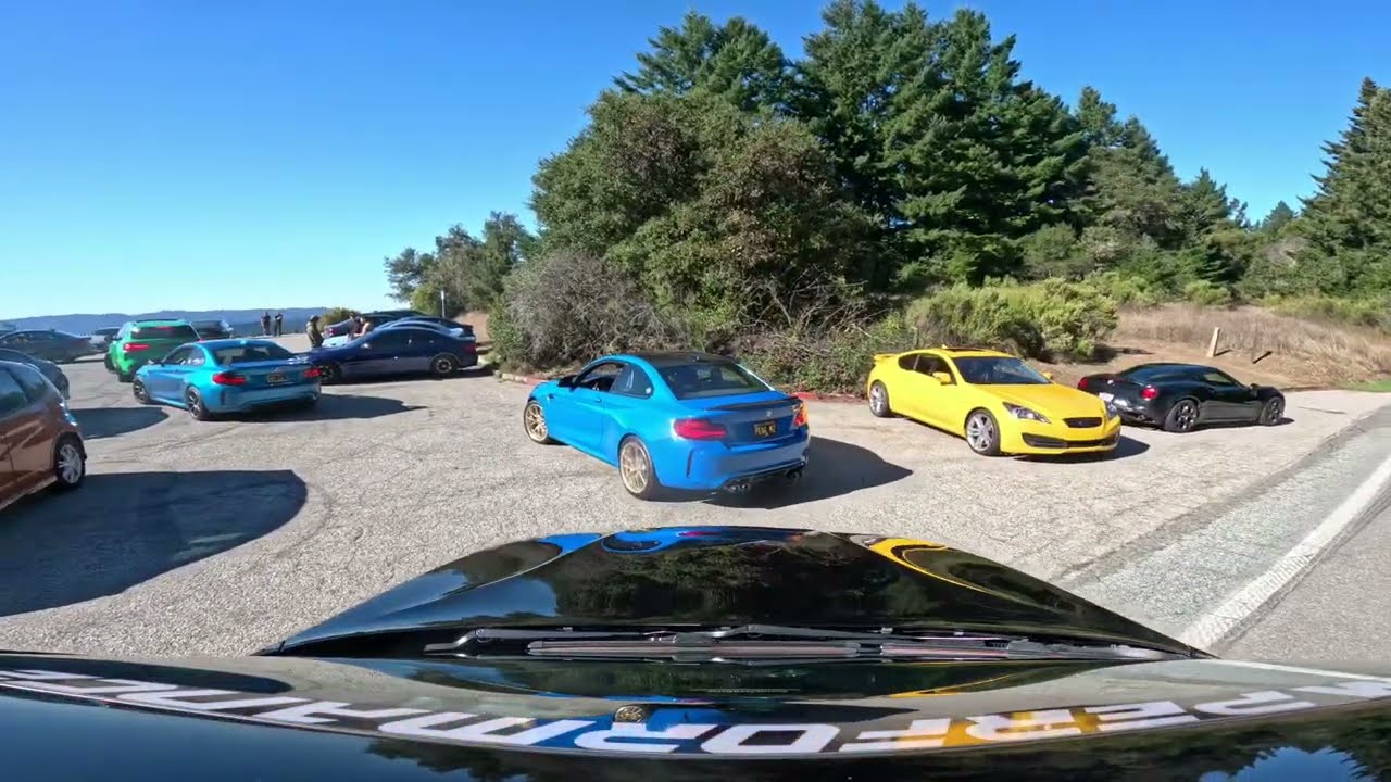 Video #2 BMW M chapter drive through the Santa Cruz mountains! #bmw #bmwm #bmwx5m 