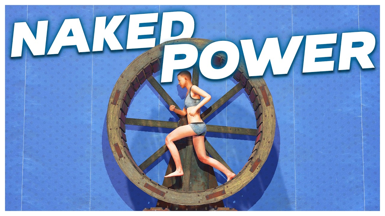 Generating electricity from Rust players again...