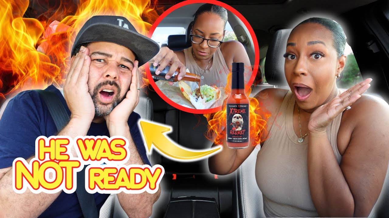 I Put the WORLD’S HOTTEST Hot Sauce in My Husband’s Food 😱🔥