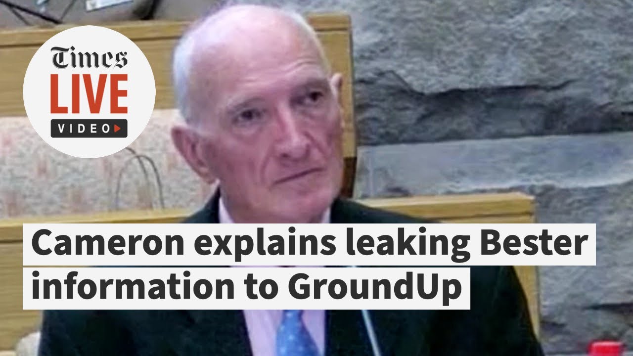 Retired judge Edwin Cameron admits he leaked Thabo Bester information to GroundUp