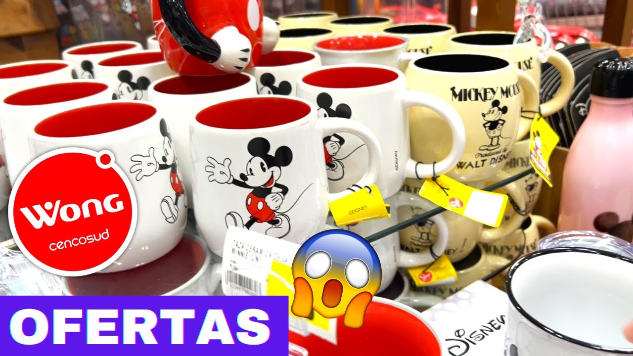 ❤️50% OFF en OFERTAS WONG Perú ! [Hoy MENAJE y UTENSILIOS de COCINA]✅Súper Mario Bros & Disney