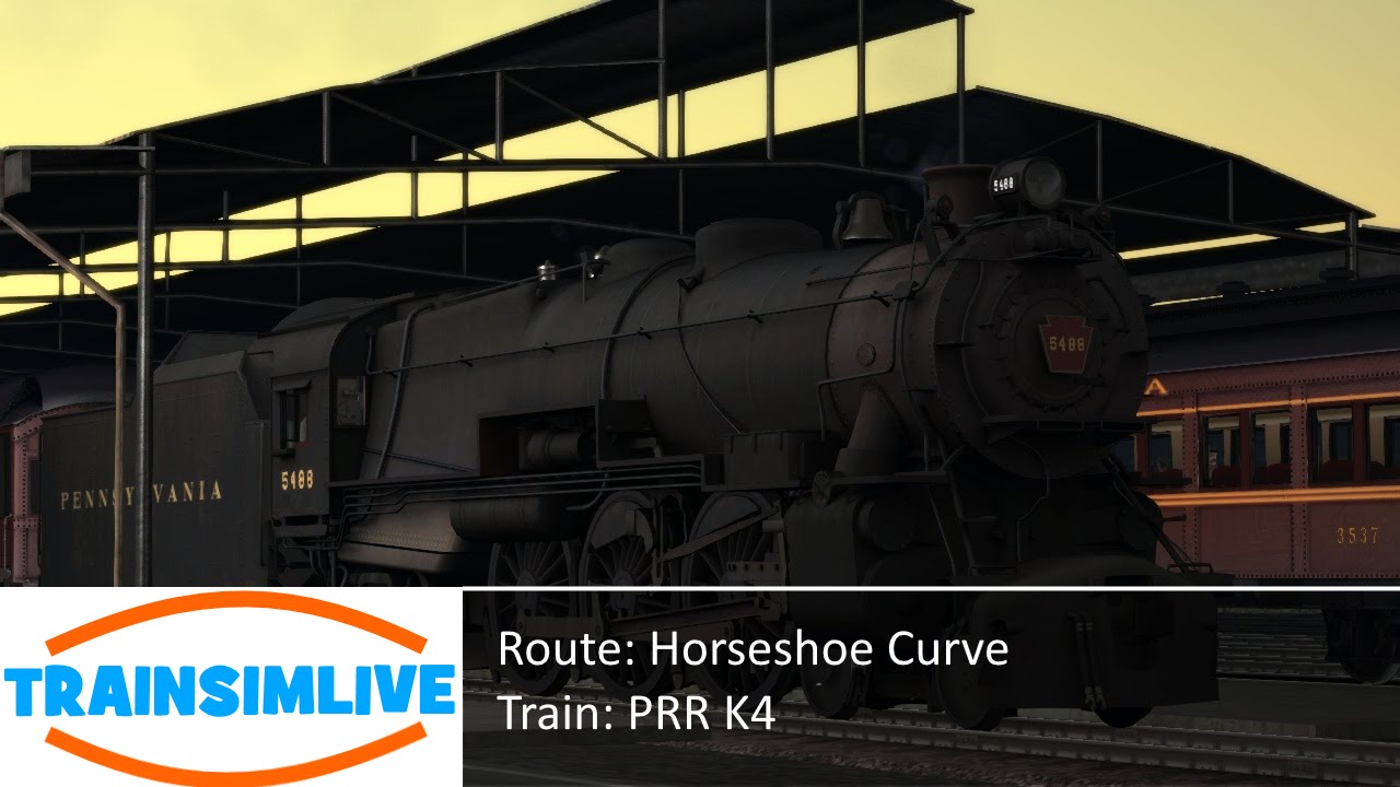 Train Simulator 2015 - Horseshoe Curve, PRR K4