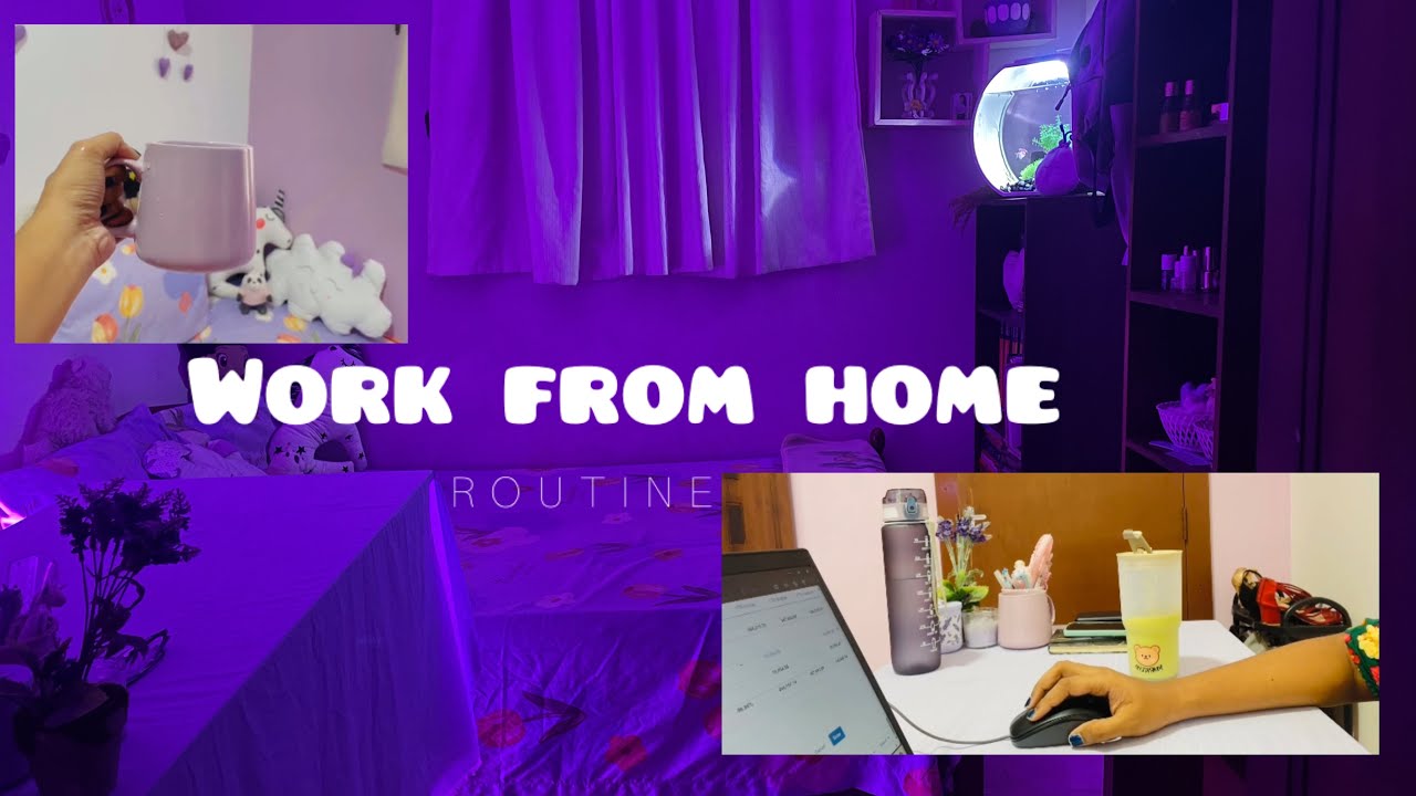 Work From Home routine සිංහලෙන් 🇱🇰_productive day vlog🥰