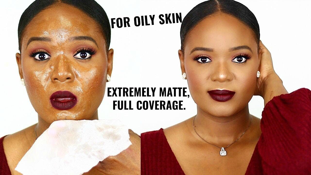 EXTREMELY MATTE, OIL PROOF FLAWLESS FULL COVERAGE MAKEUP | OMABELLETV