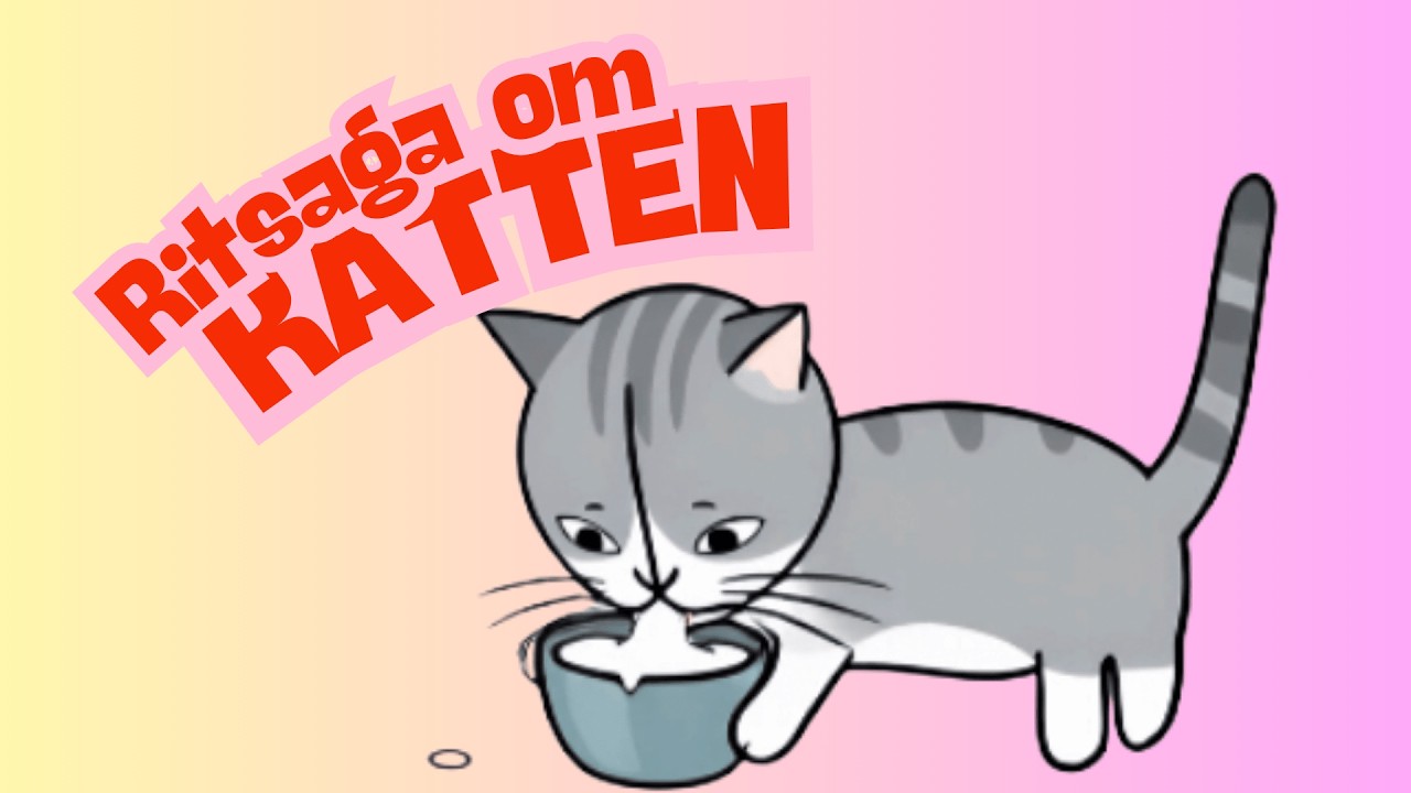Ritsaga – Katten 🏠❄️ | Interaktiv klassisk saga | Tecknad & Animerad berättelse för barn