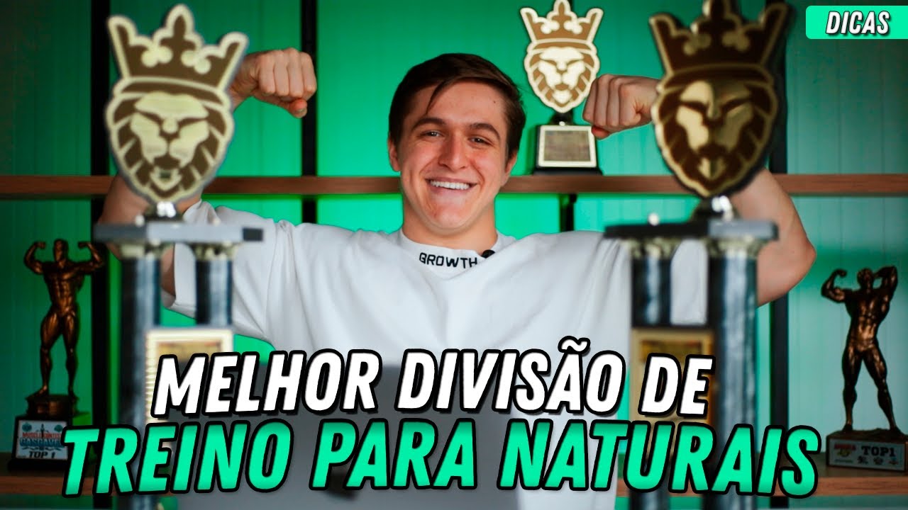 MELHOR DIVISÃO DE TREINOS PARA NATURAIS!!! 😱🌱