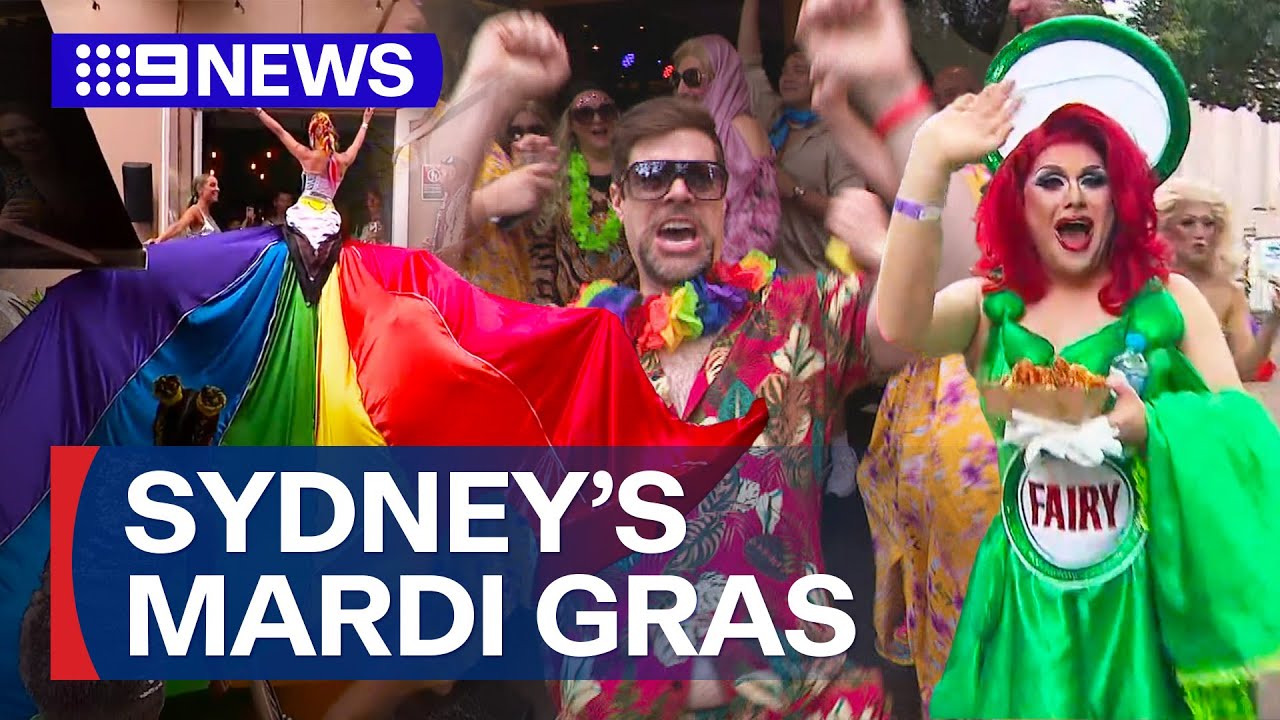 Sydney’s 46th annual Mardi Gras parade celebrations kick off | 9 News Australia