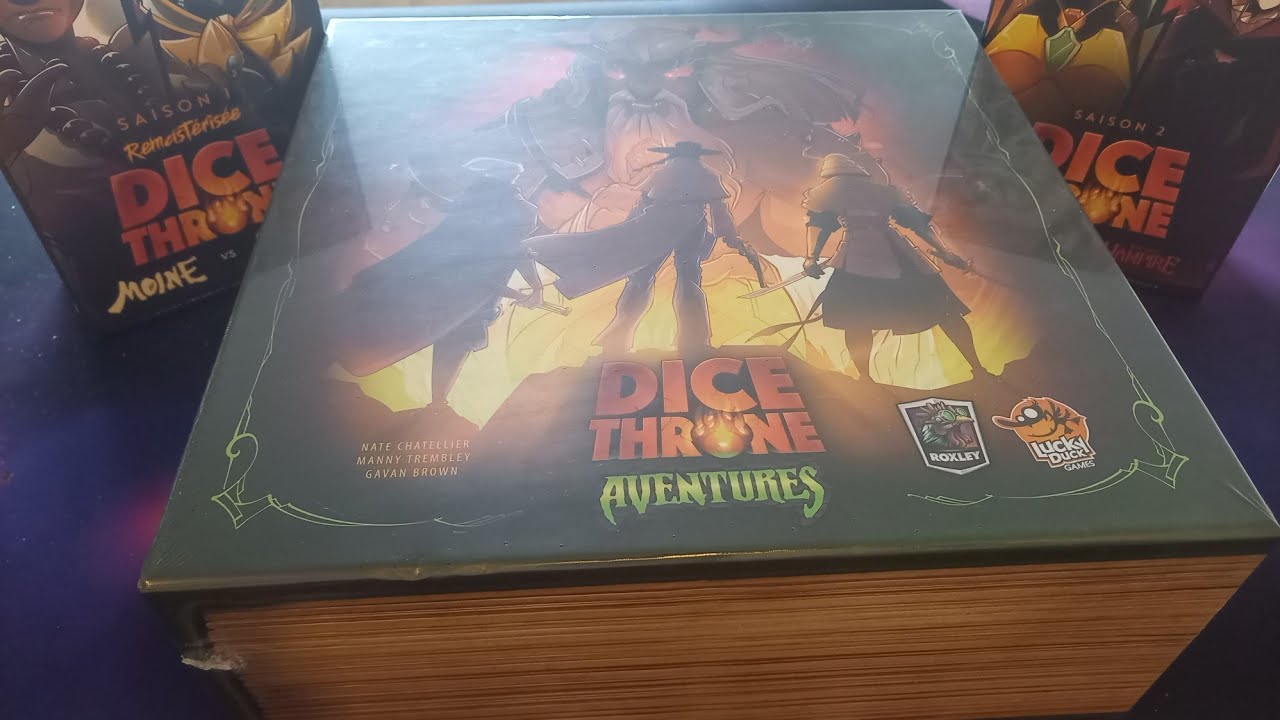 Unbox Dice Throne Aventures vf
