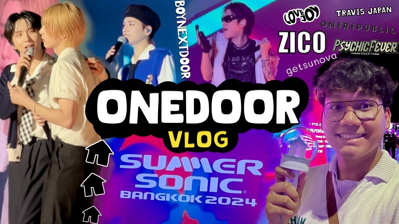 [VLOG] SEEING BOYNEXTDOOR & ZICO FOR THE FIRST TIME !!!! // Summer Sonic BANGKOK