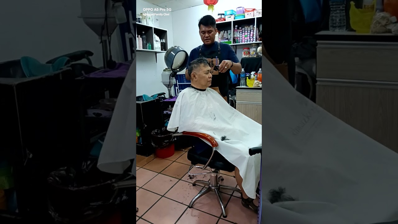 Gunting rambut puan sri salon emart