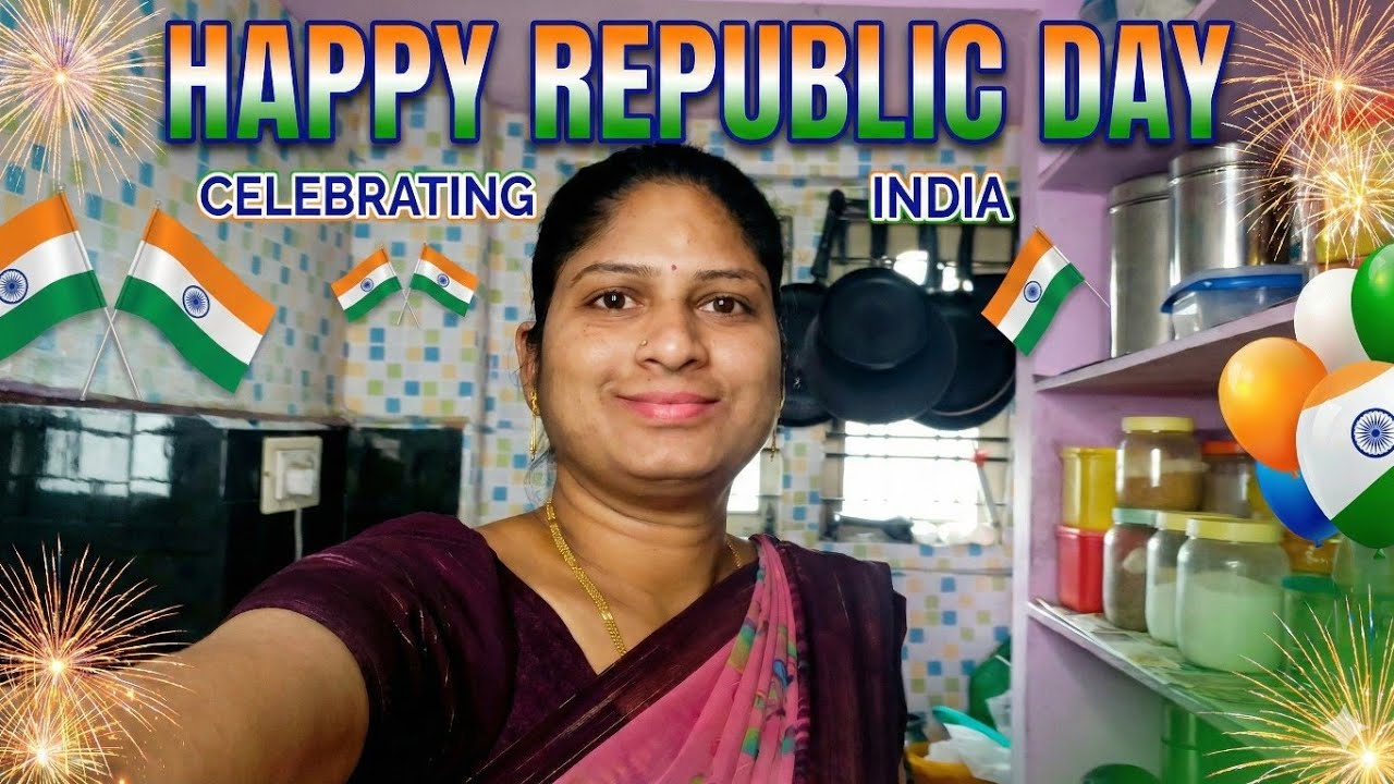  Republic day రోజు మా పిల్లల స్కూల్లో ఏం జరిగింది!!🤔  | dosa Palli chutney | Sujatha Chendi Vlogs 