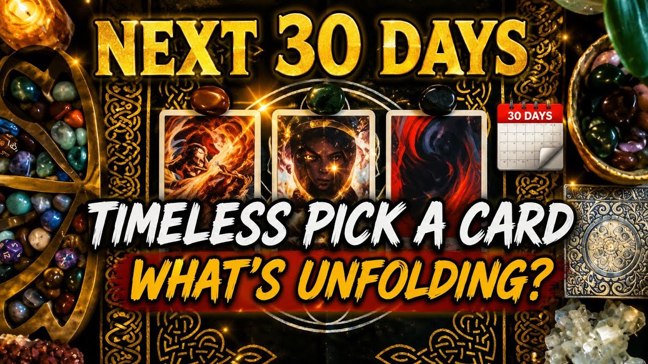 Next 30 Days 🗓 | Timeless Pick a Card (What's Unfolding)