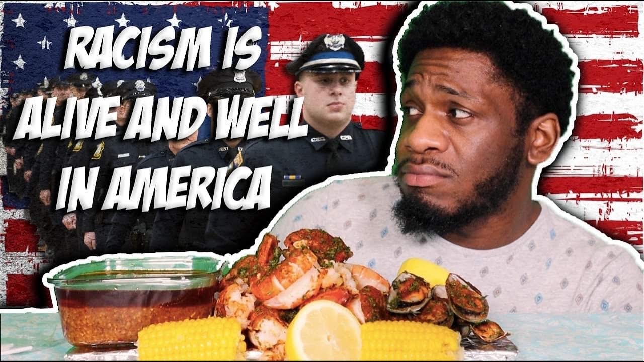 MEGA PRAWNS SEAFOOD BOIL MUKBANG | INJUSTICE IN AMERICA