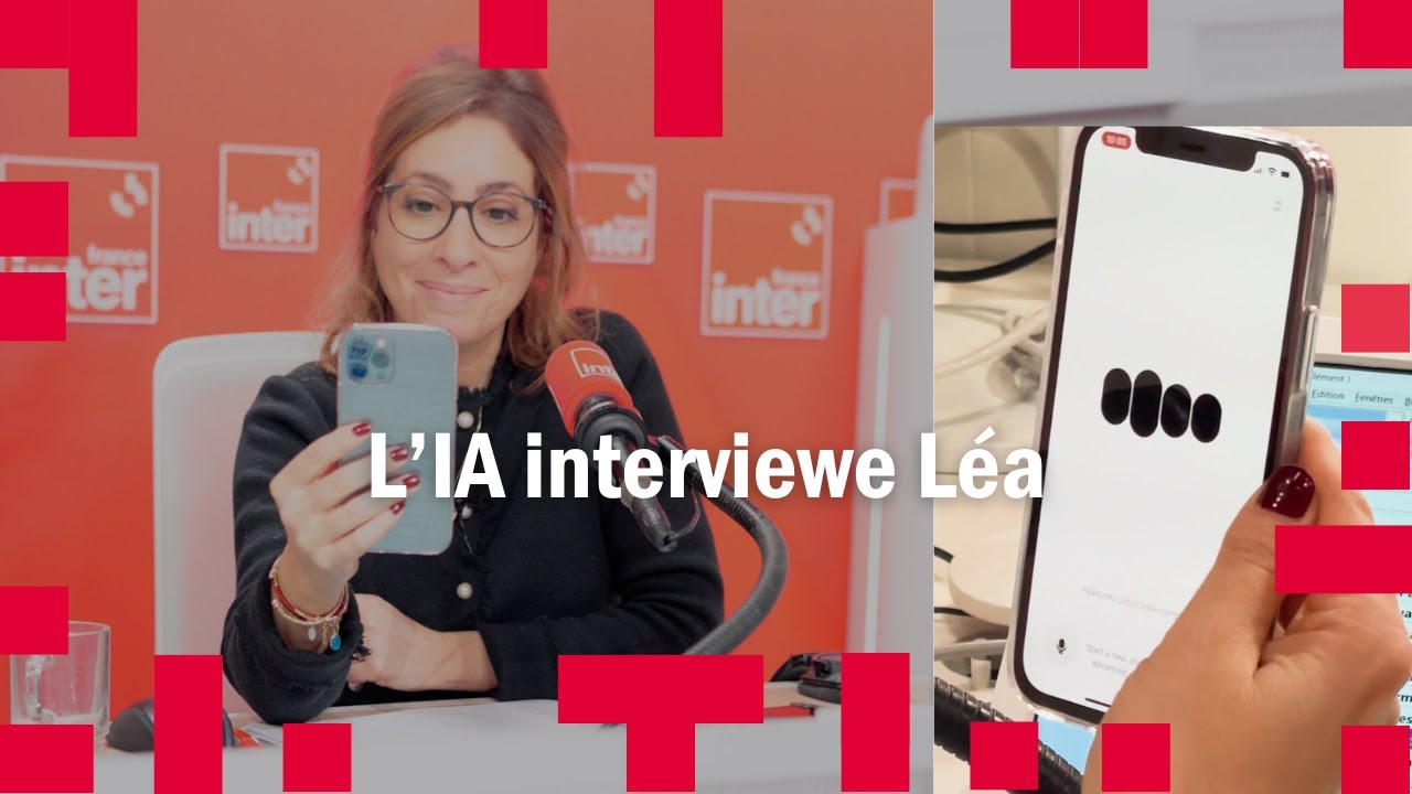 Léa Salamé face à l'IA Salamé !