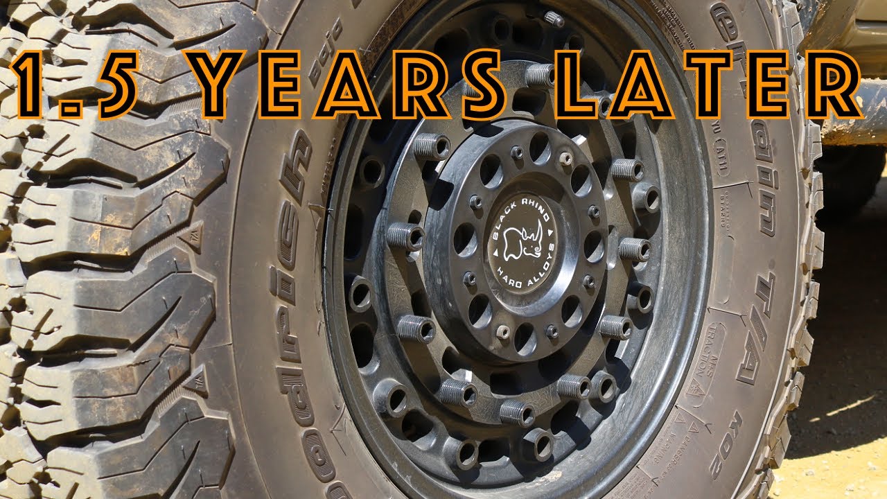 Black Rhino Off-Road Wheels 1.5 years later - Arsenal