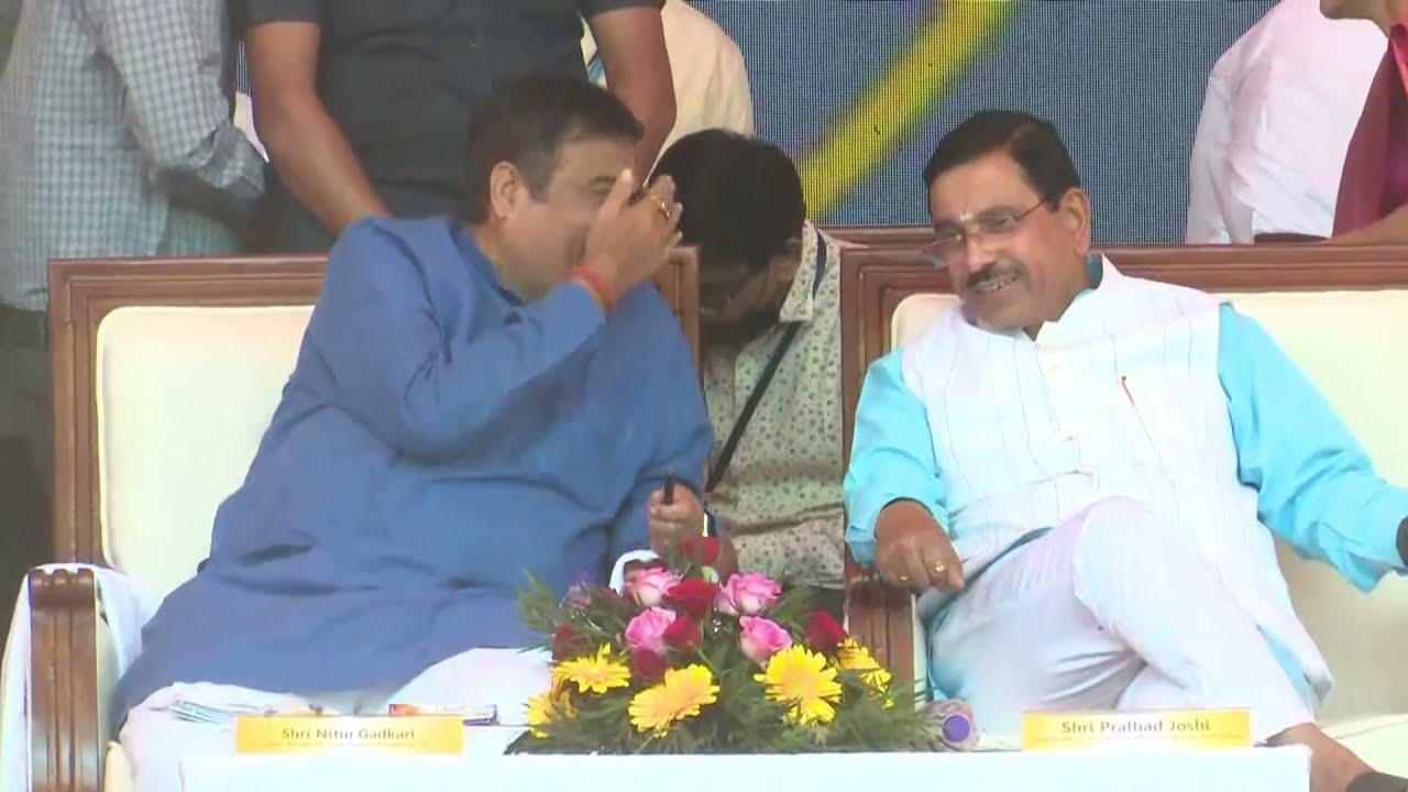 Foundation stone laying of 5 NH projects worth Rs 3,972 Cr in Belagavi, Karnataka. | Nitin Gadkari