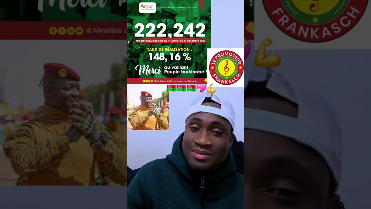 Incroyable le peuple Burkinabè 🇧🇫 a fait fort🥰/plus de 222,242 milliards en 1 ans pour le soutien ..