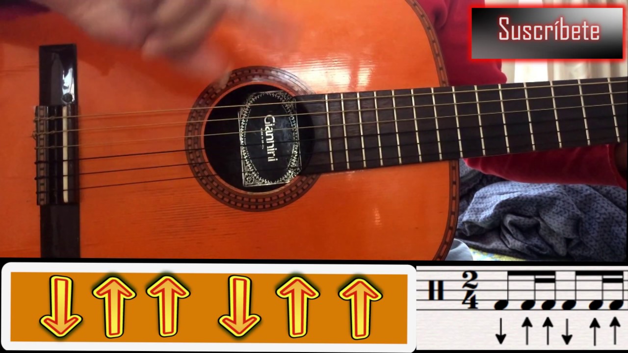 Ritmo de Huayno en guitarra- ¿Cómo tocar el ritmo de Huayno en guitarra? (Básico y variación)