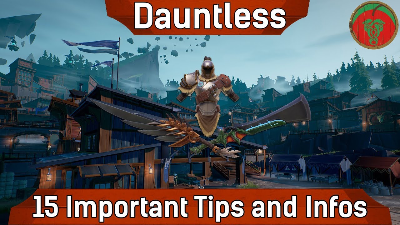 Dauntless | 15 Important Beginner Tips and Infos [OUTDATED]