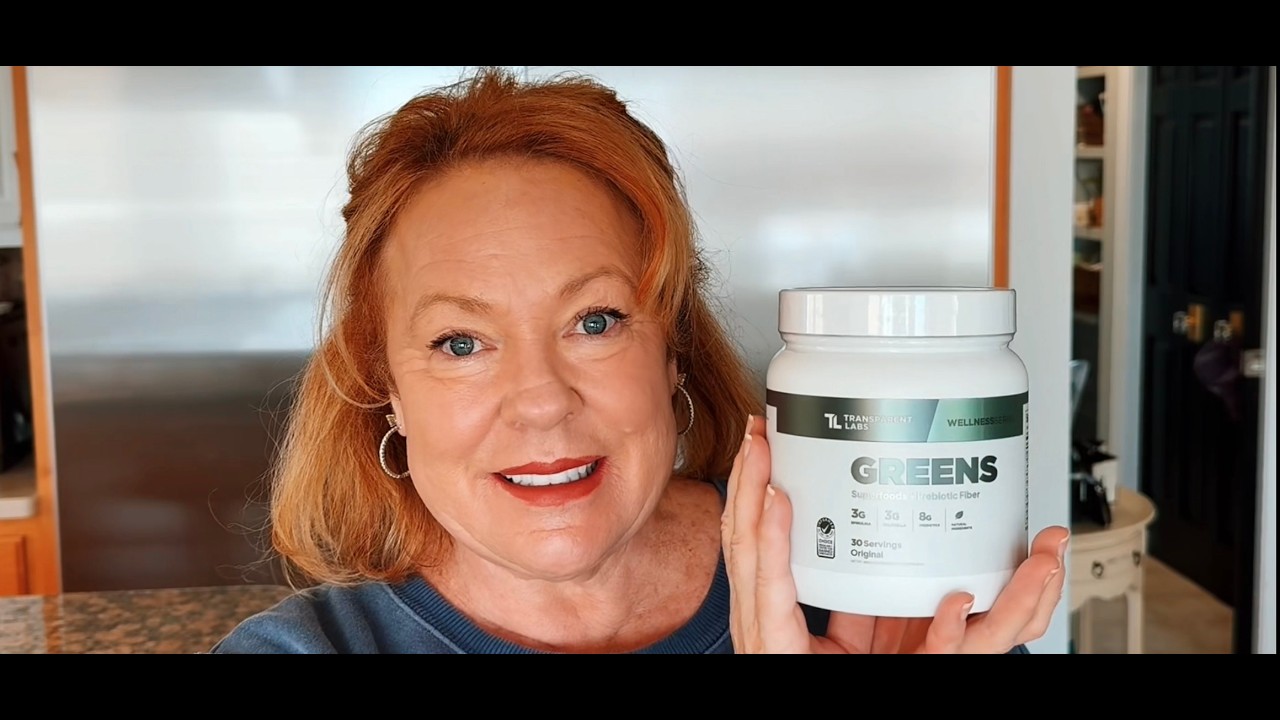 Transparent Labs Prebiotic Greens Powder that doesn't taste like eating your lawn.
