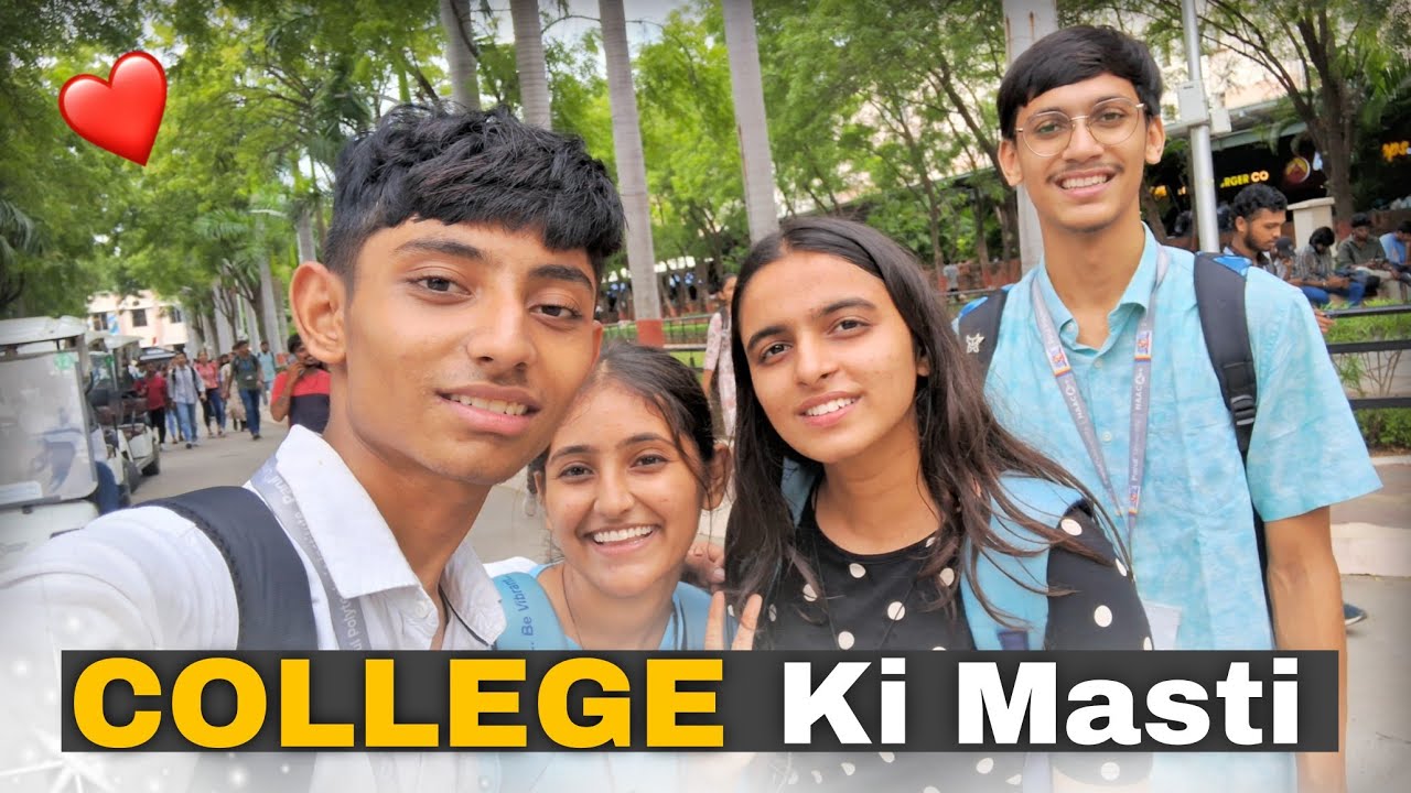 COLLEGE Me Full Masti 🤭 @ParulUniversity