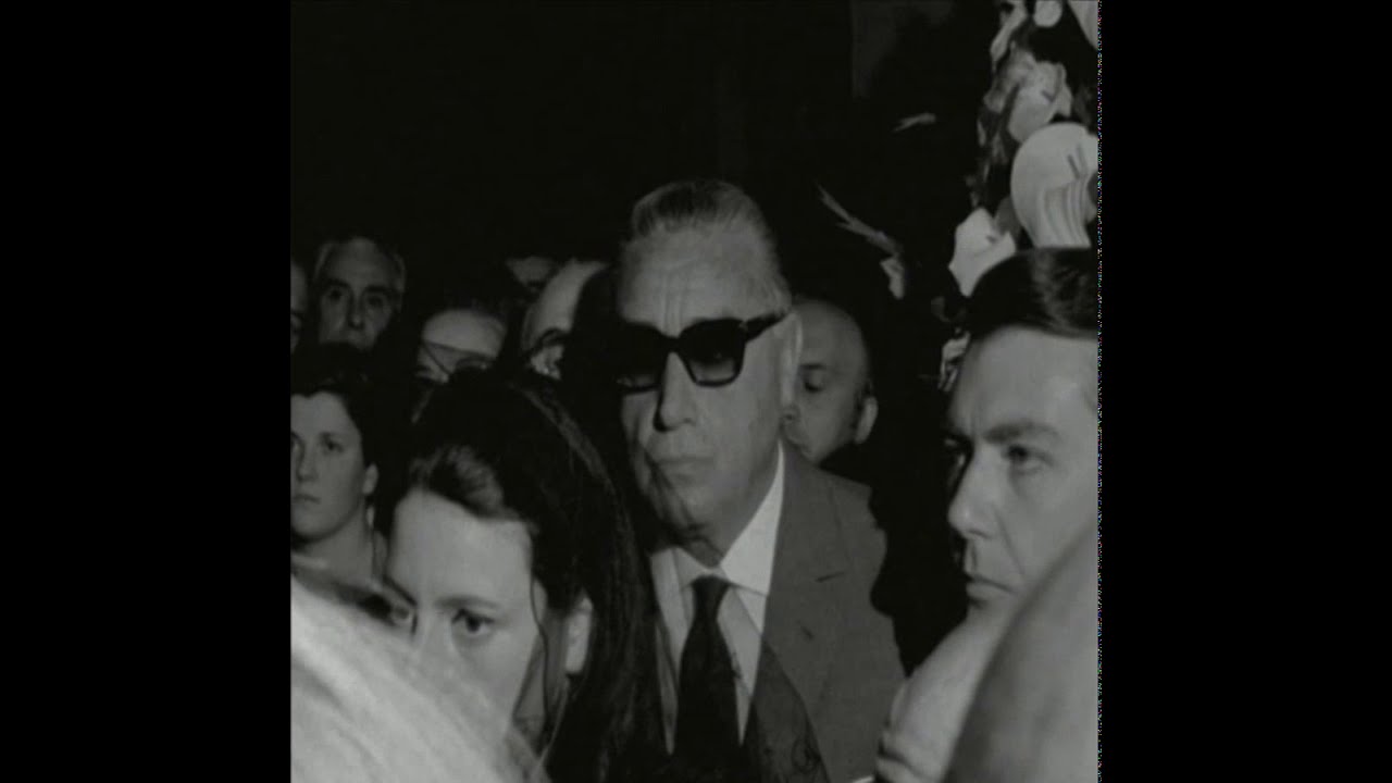 Funerali di Anna Maria Mussolini, Roma (1968)